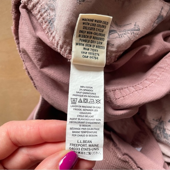 L.L. Bean Women’s Mauve Athletic Shorts - Picture 8 of 11